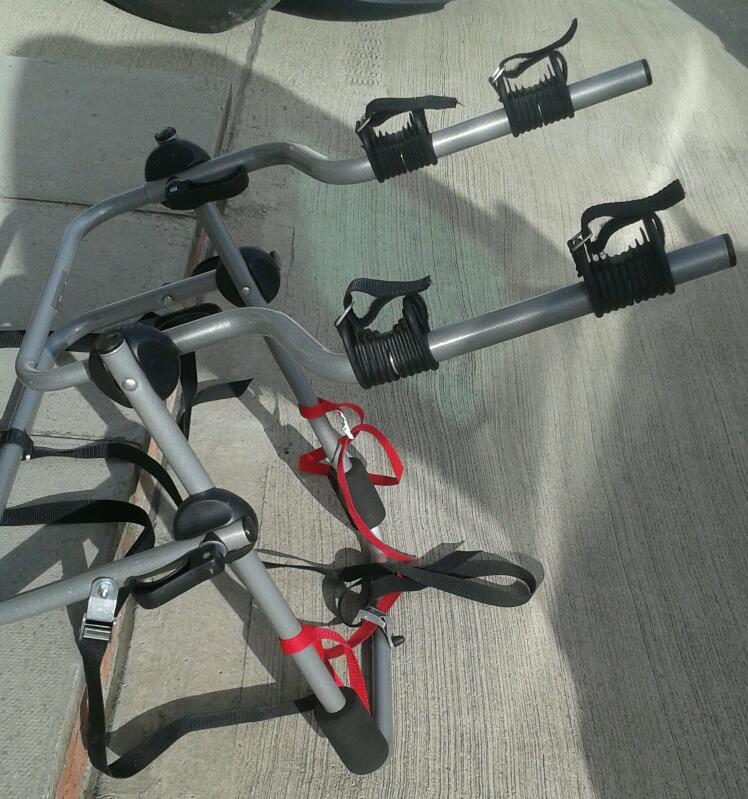 halfords spare wheel bike rack